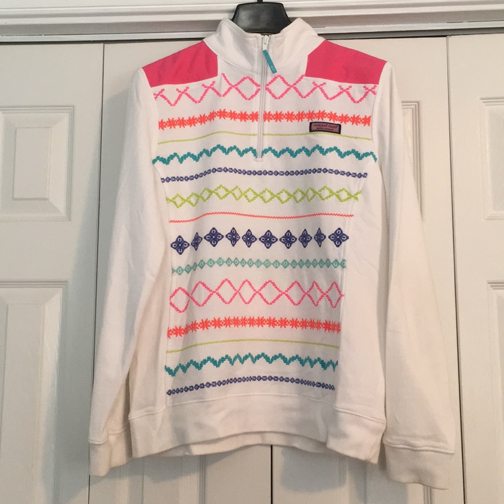 Vineyard Vines quarter zip size M